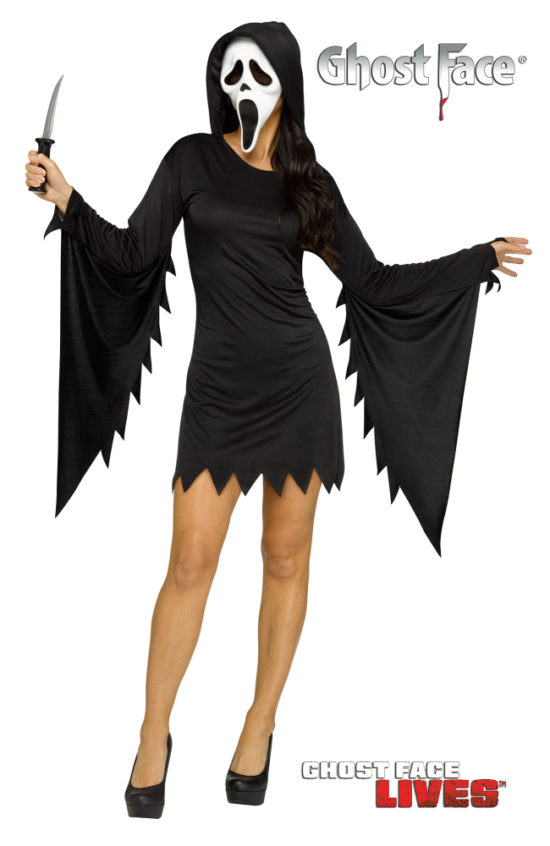 Ghost Face Ladies Costume