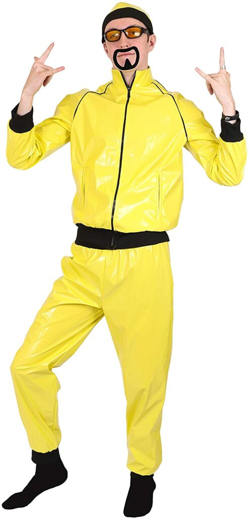 Yellow Rapster Mens Costume