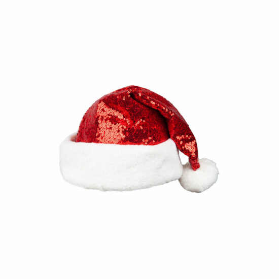 Deluxe Sequinned Santa Hat