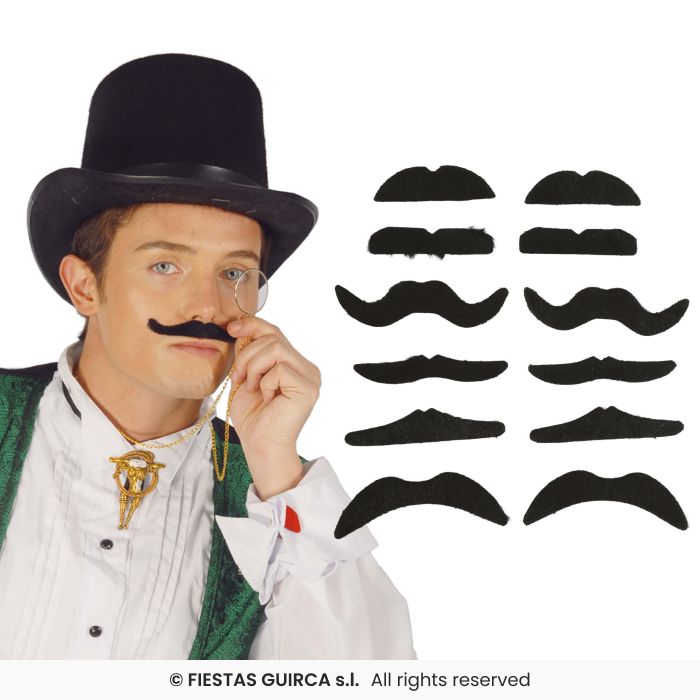 Assorted Moustache Set