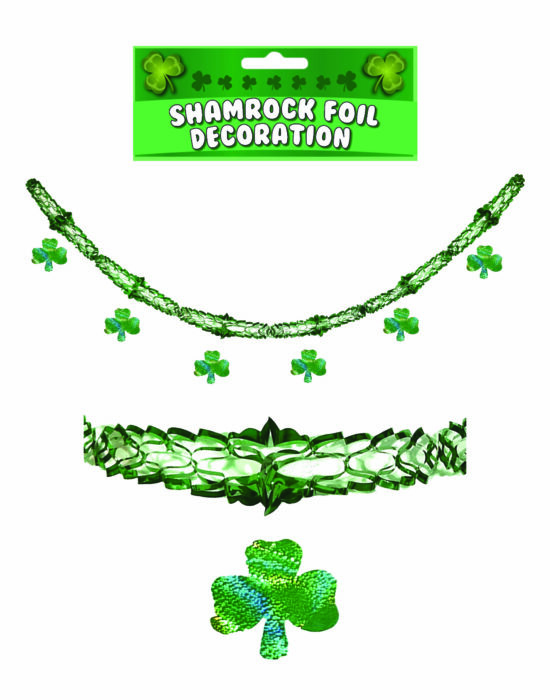 Shamrock Foil Decoration