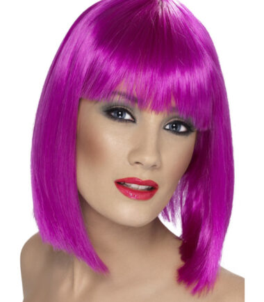 Glam Wig Neon Purple