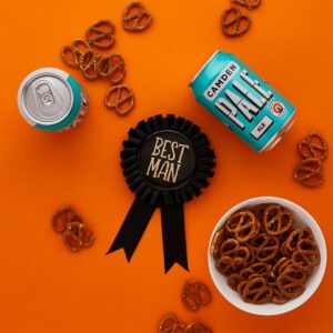 Best Man Rosette Badge