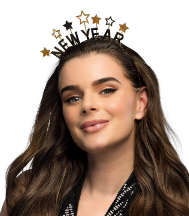 Happy New Year Metal Tiara