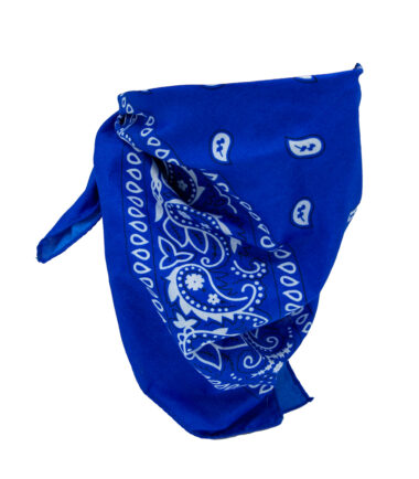 Blue Cowboy Bandana
