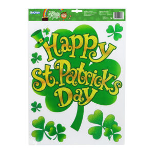 St Patrick's Day Window Stickers