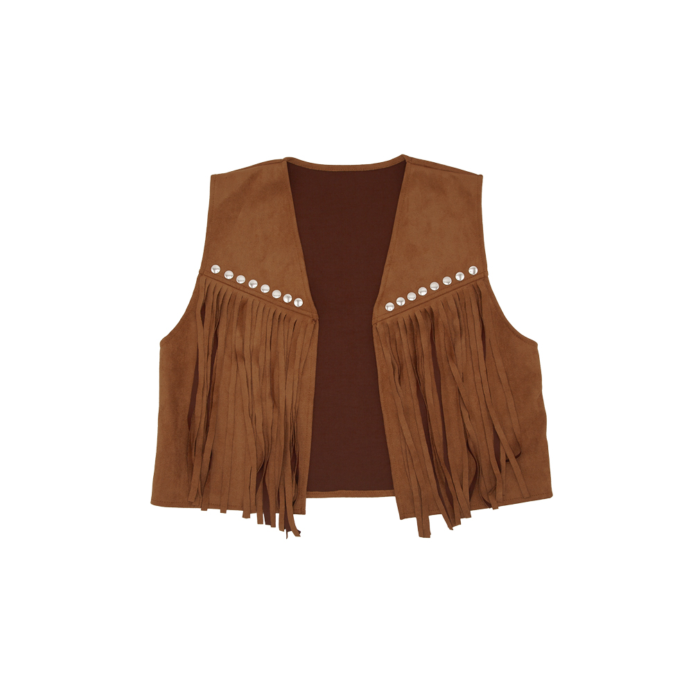 Faux Suede Cowboy/Hippy Waistcoat