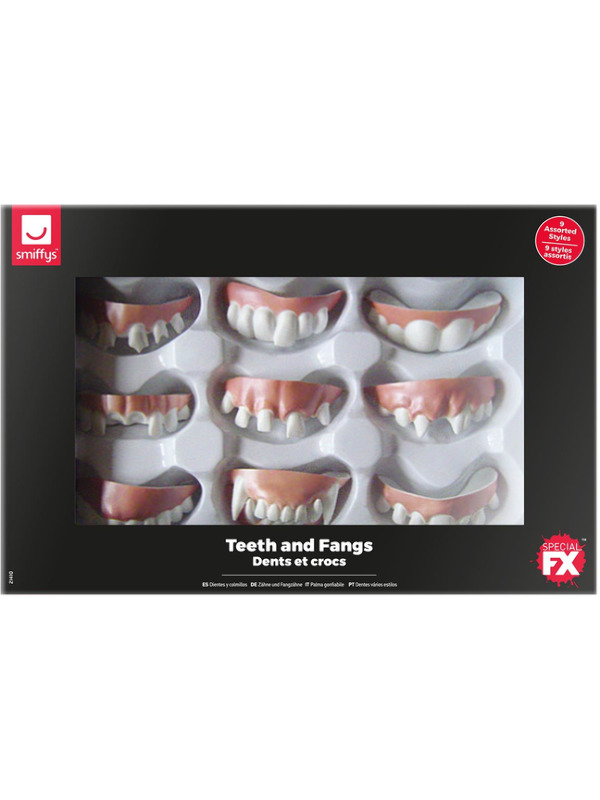 Assorted Teeth And Fangs