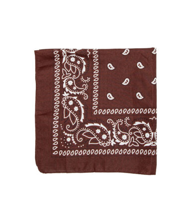 Brown Cowboy Bandana